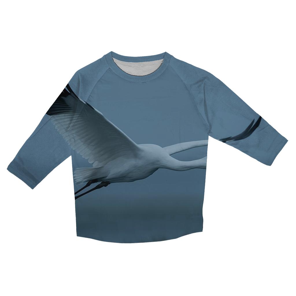 Mistline Passage — Whooping Crane stylish quarter sleeve tops