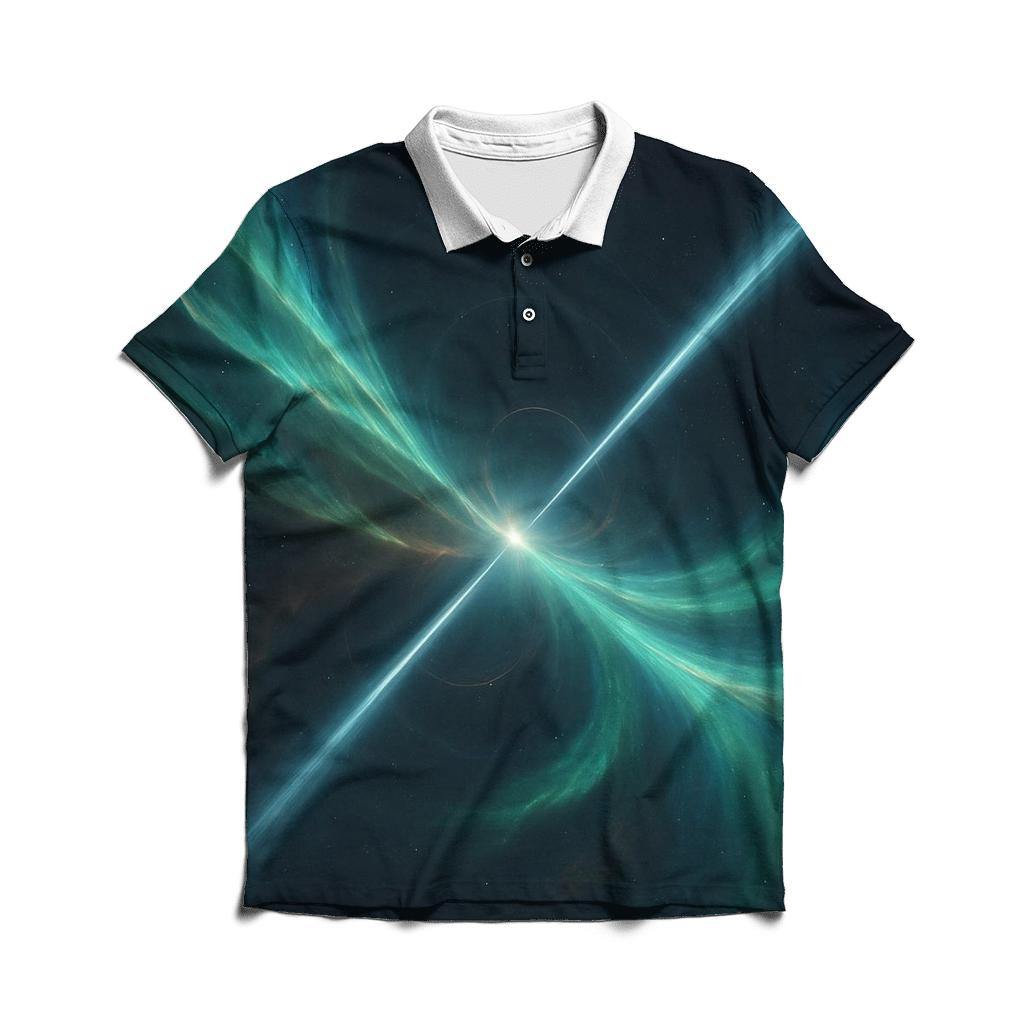 Aurora Jet Belts embroidered polo tops