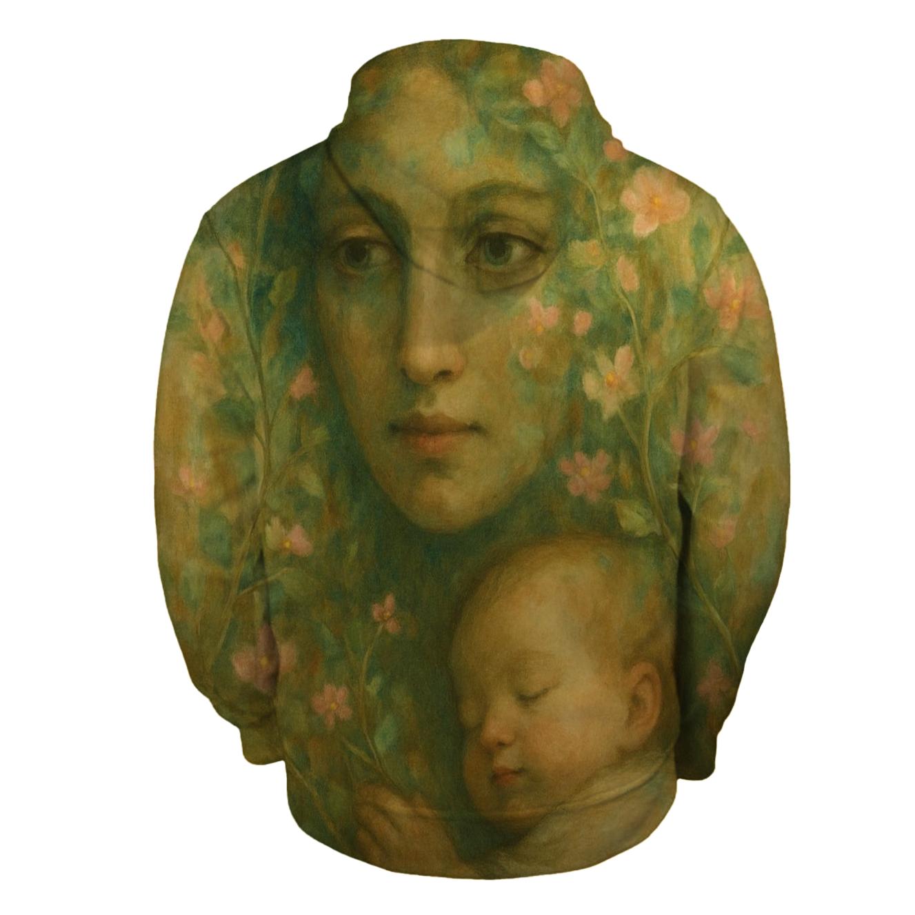 The Silent Garden Within Her Gaze hoodie designs