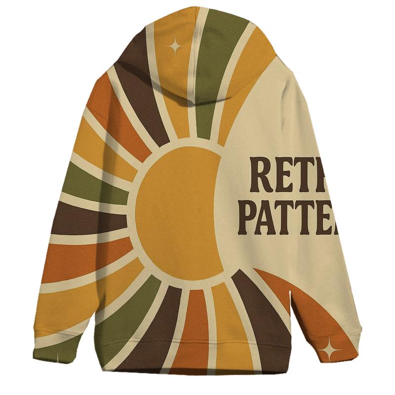 Cosmic Groove Stripes designer hoodies