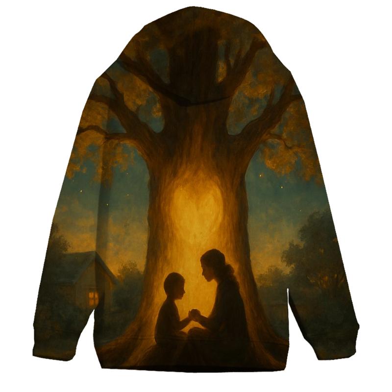 The Heartwood Roots Of A Mothers Love premium hoodies