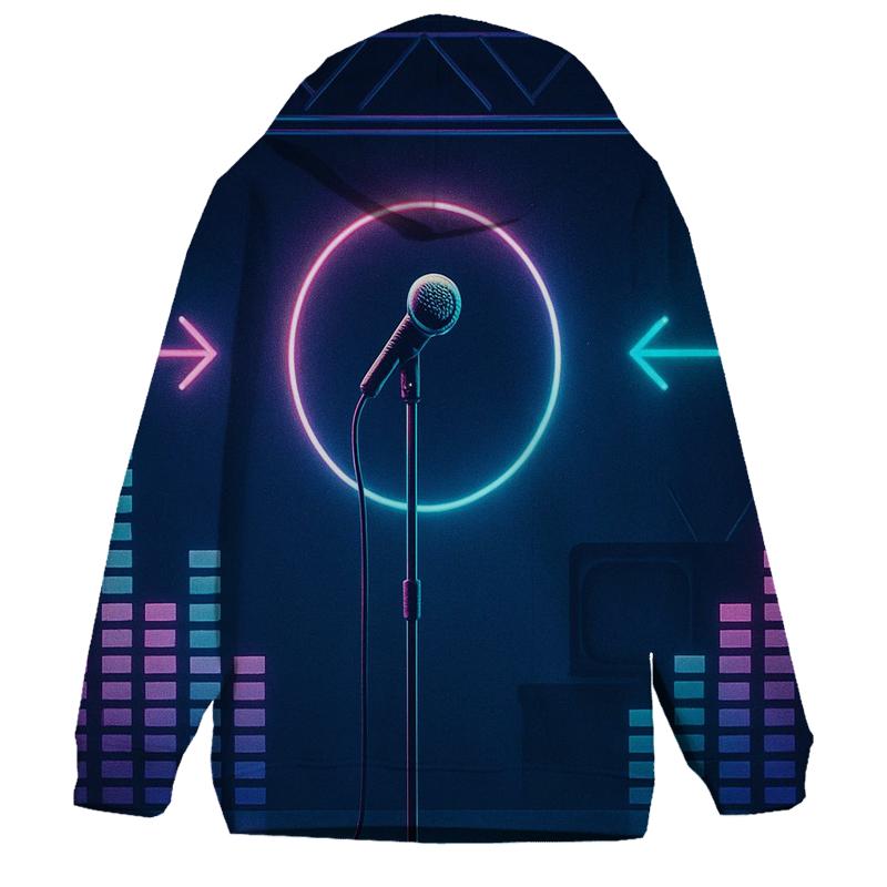 Backstage Halo zip-up hoodies