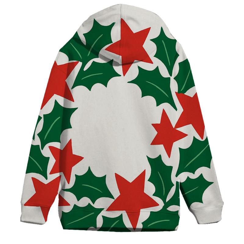 StarryWreath embroidered hoodies