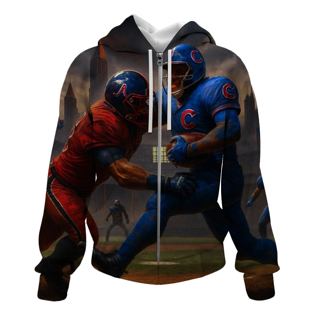Gridiron Rivalry At The Ballpark designer hoodies