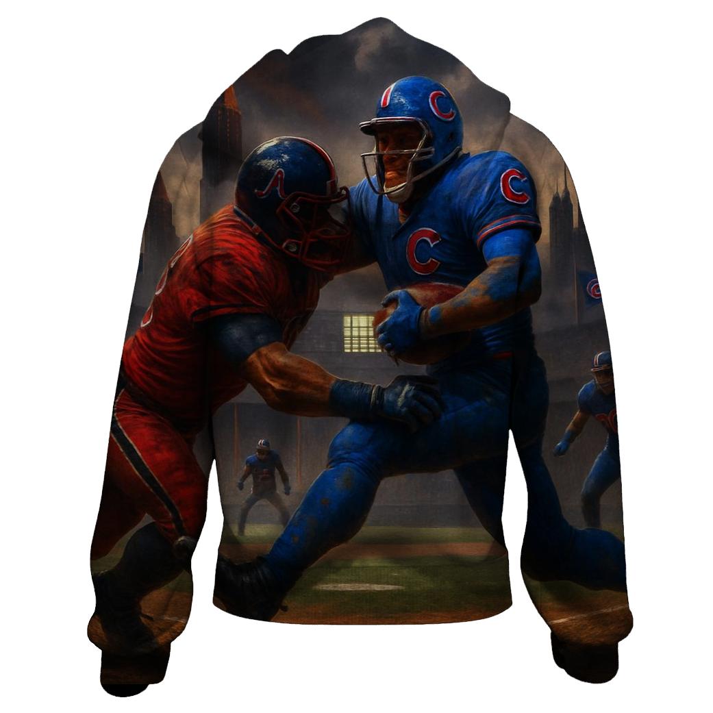 Gridiron Rivalry At The Ballpark designer hoodies
