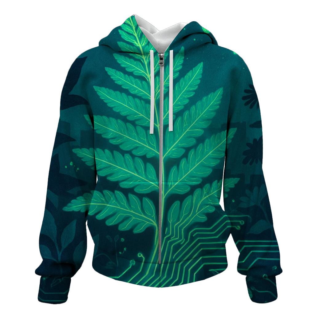 Aurora Circuit Botanica lightweight hoodies