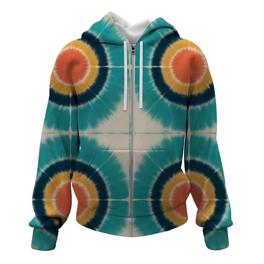 Sunspot Itajime Grid hoodies fashion