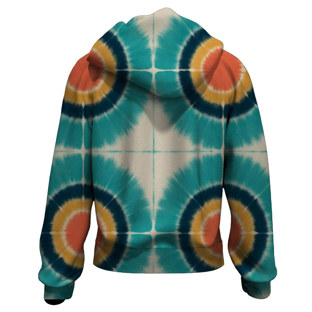 Sunspot Itajime Grid hoodies fashion