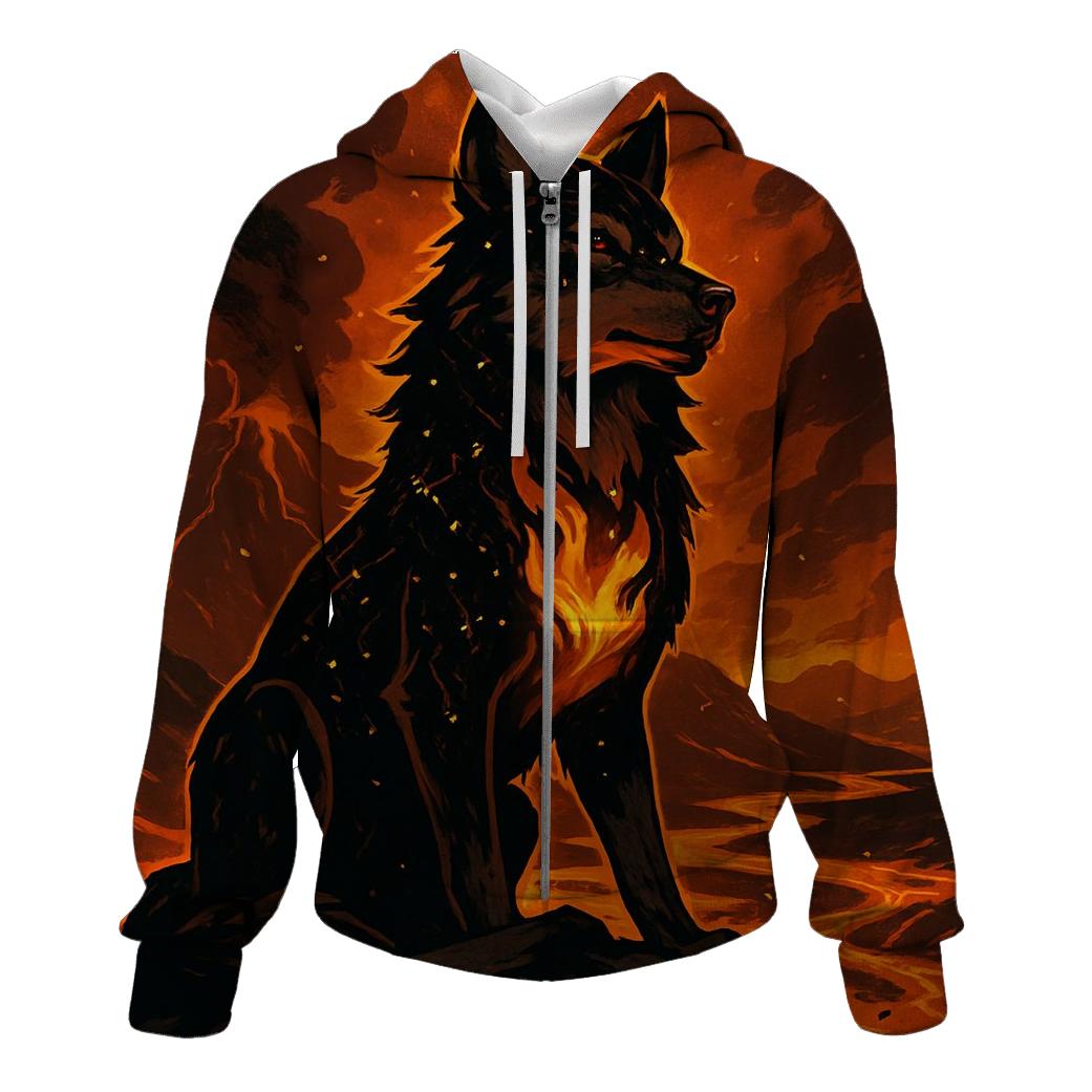 Flameborn Lunar Alpha designer hoodies