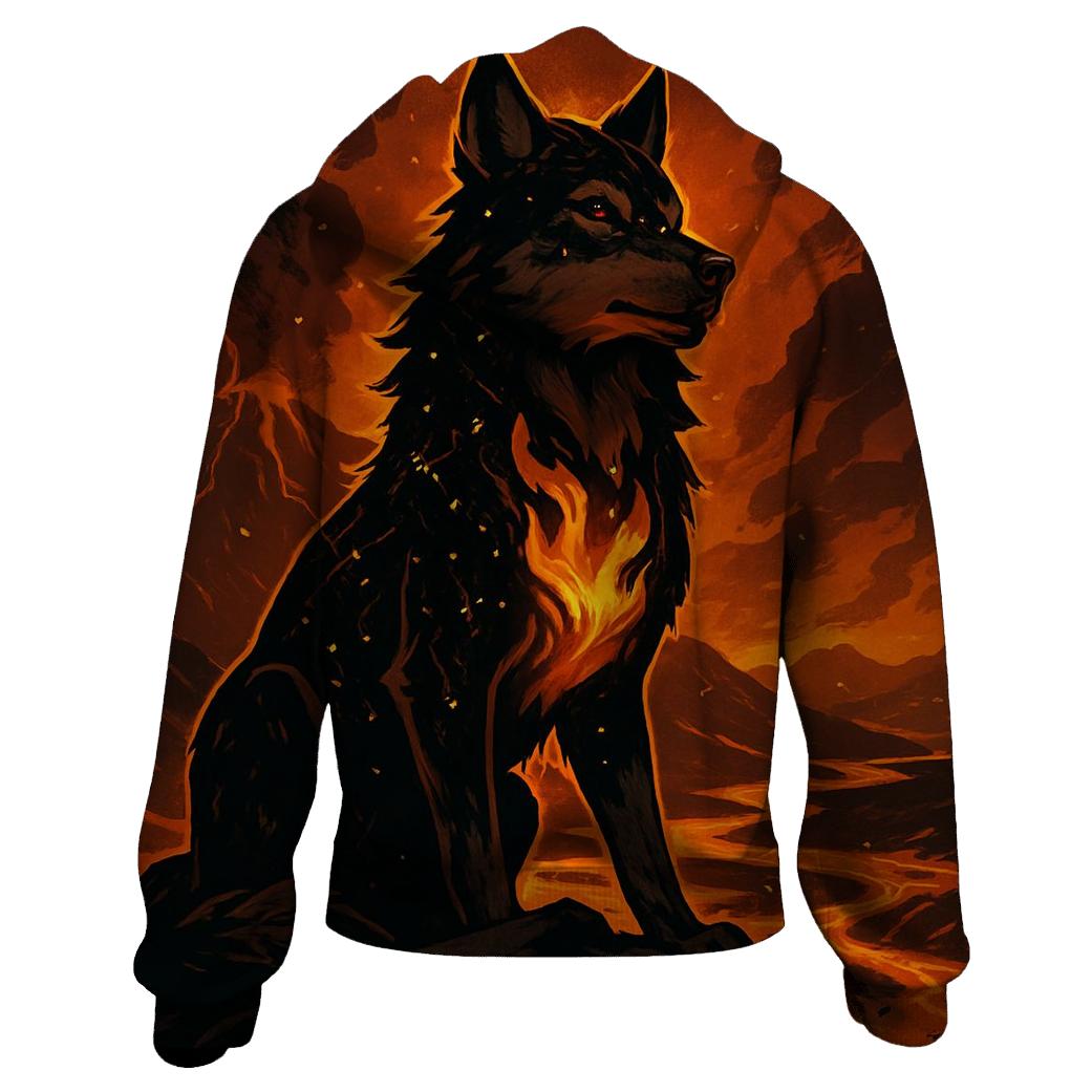 Flameborn Lunar Alpha designer hoodies
