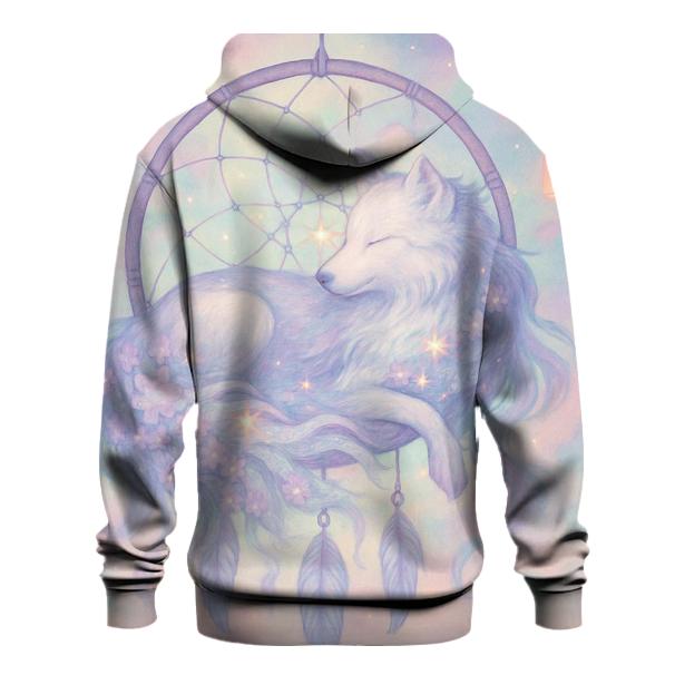 Dreamweaver Spirit Wolf lightweight hoodies