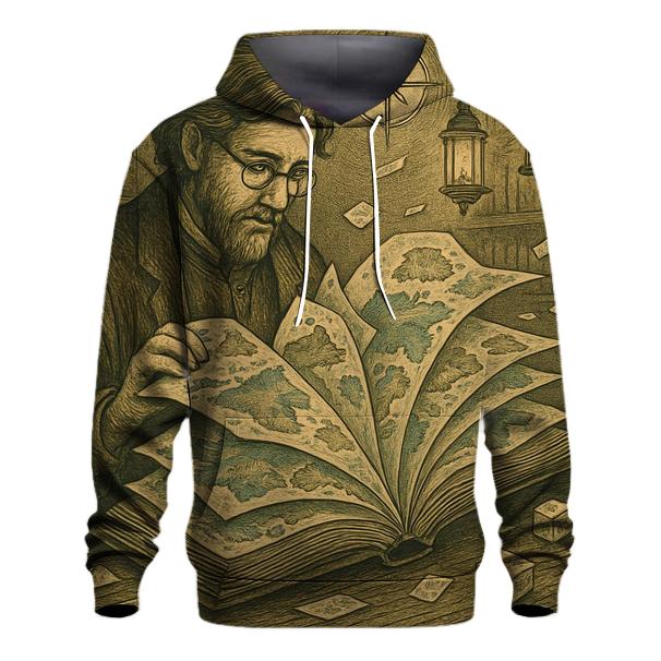 Library Of Lost Maps designer hoodies