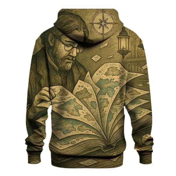 Library Of Lost Maps designer hoodies