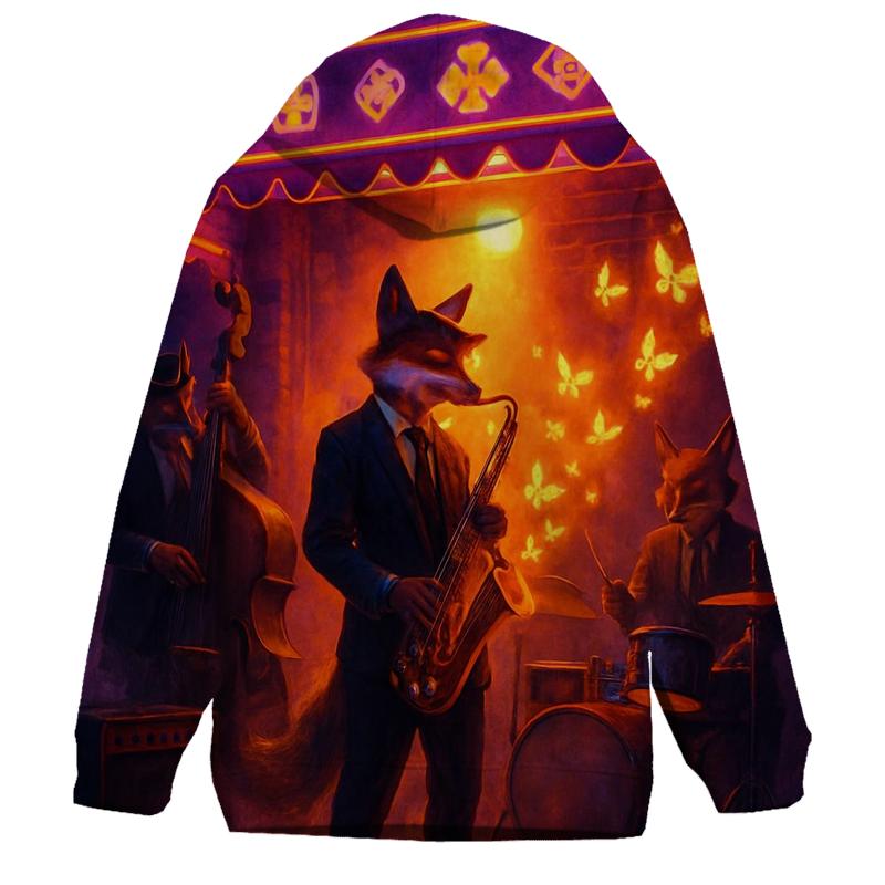 Nocturne Alley Foxband custom hoodies
