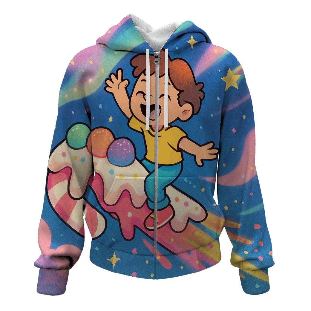 Random Candy Comet Rider lightweight hoodies