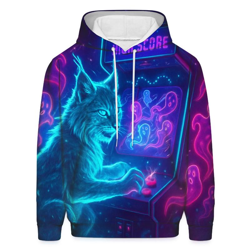 Phantom Arcade Lynx graphic hoodies