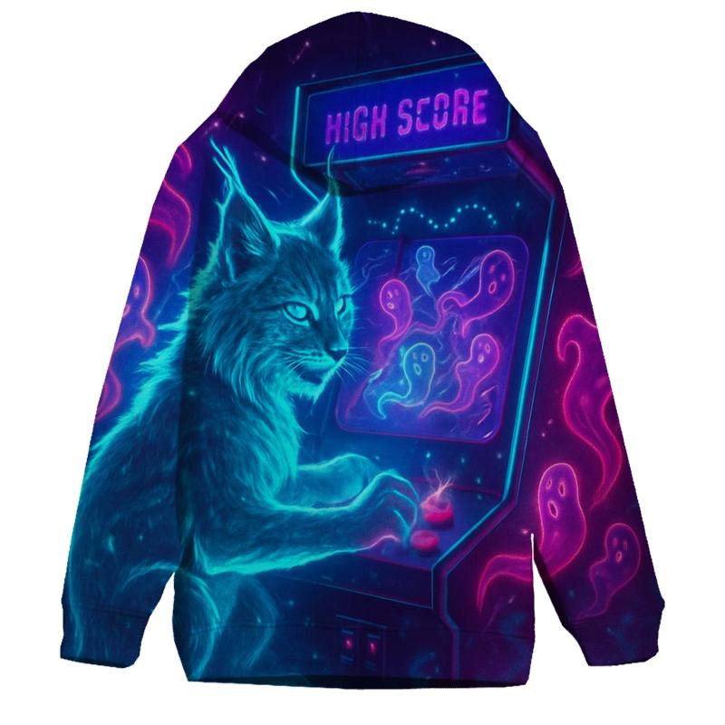 Phantom Arcade Lynx graphic hoodies