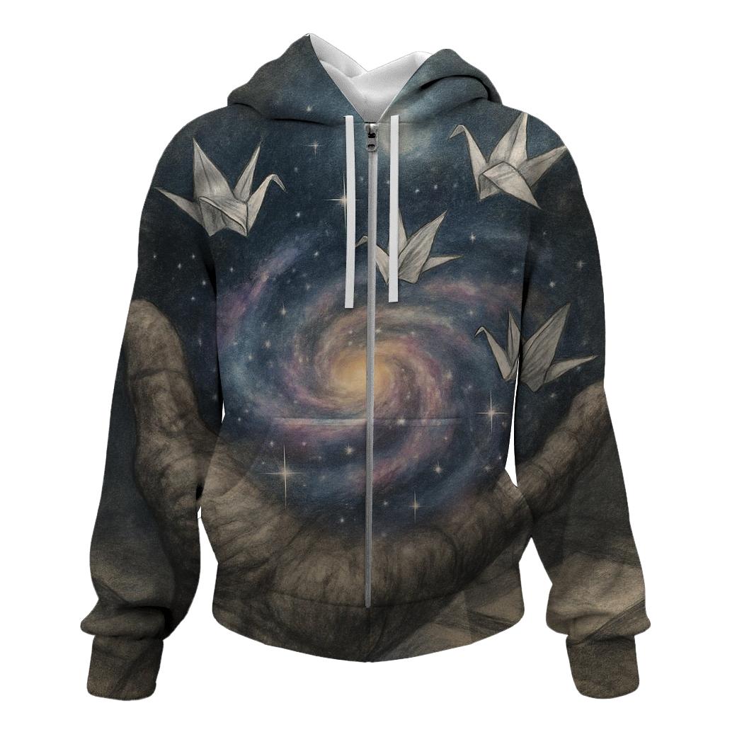 Random Pocket Galaxy premium hoodies