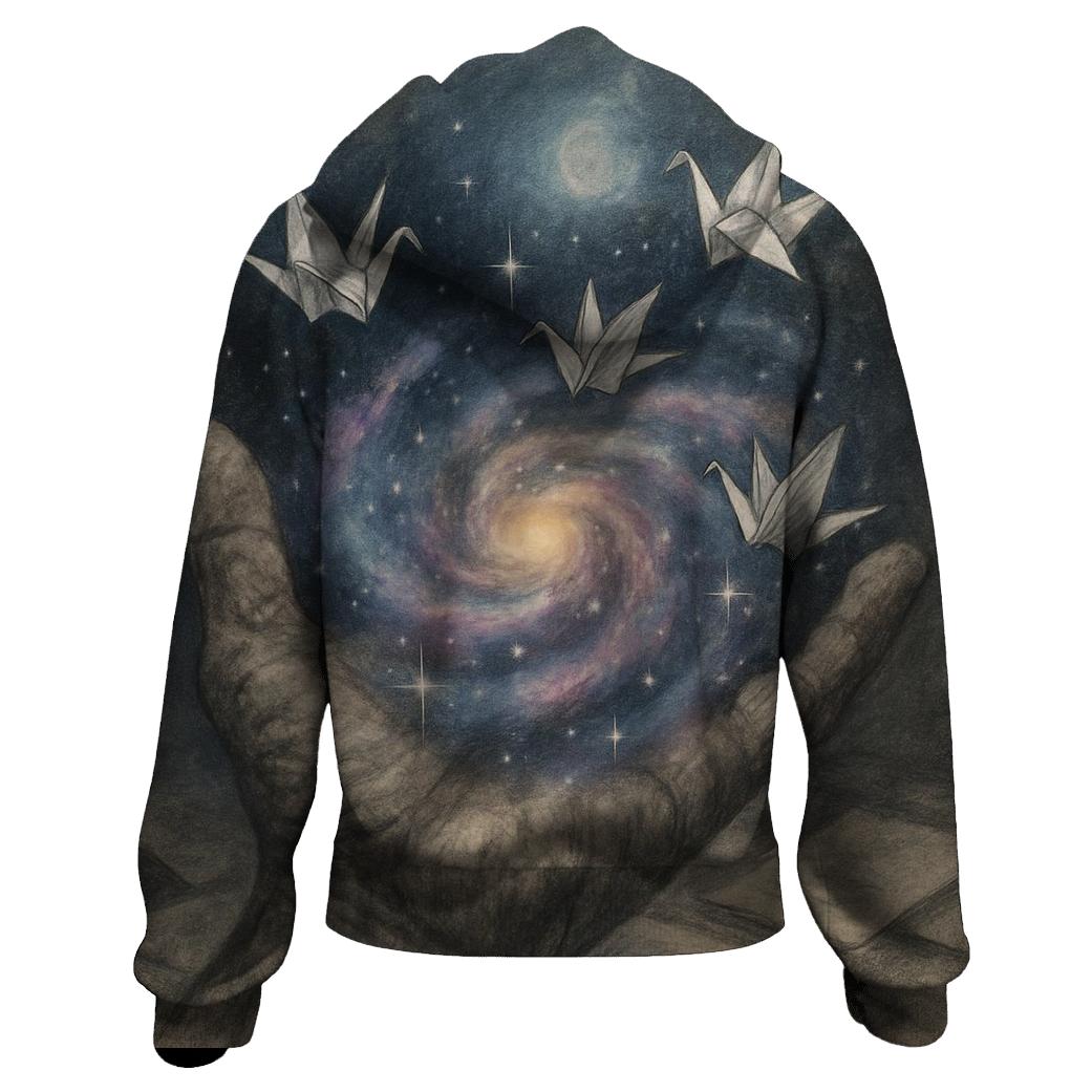 Random Pocket Galaxy premium hoodies