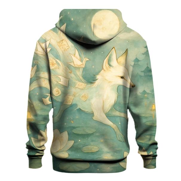 Gossamer Dream Fox graphic hoodies