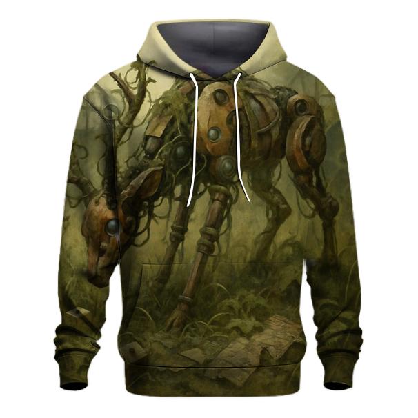 Rust Garden Mech hoodies fashion