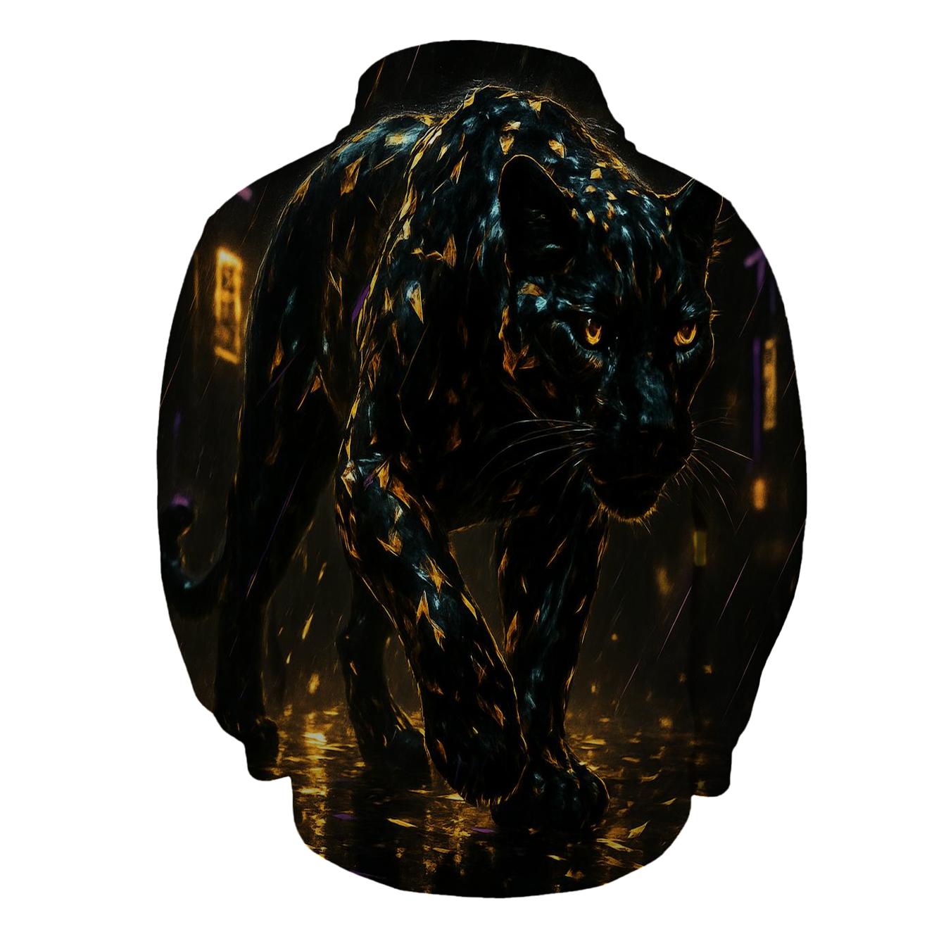 Random Prism Panther lightweight hoodies