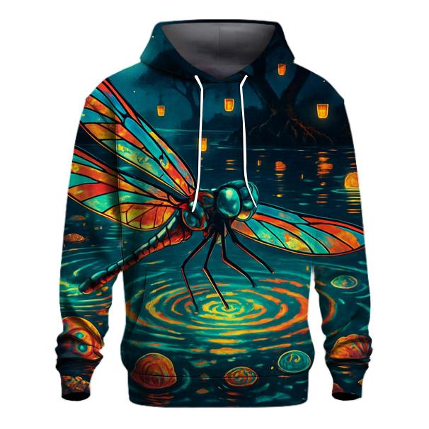 Tidal Neon Dragonfly custom hoodies