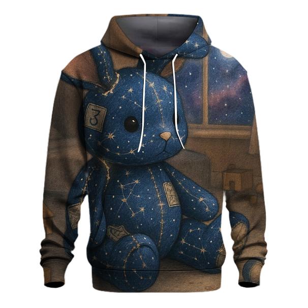 Stitched Cosmos Rabbit lightweight hoodies