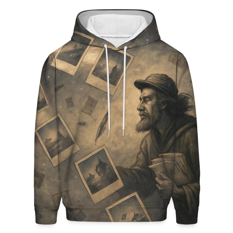Polaroid Comet Scribe graphic hoodies