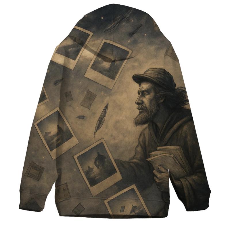 Polaroid Comet Scribe graphic hoodies
