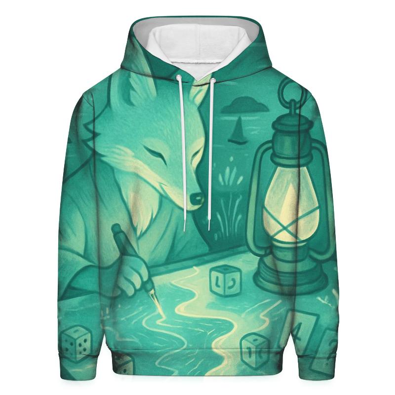 Glimmer Fox Cartographer zip-up hoodies