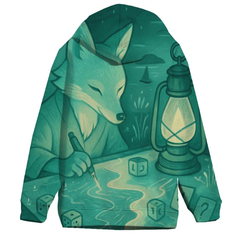 Glimmer Fox Cartographer zip-up hoodies