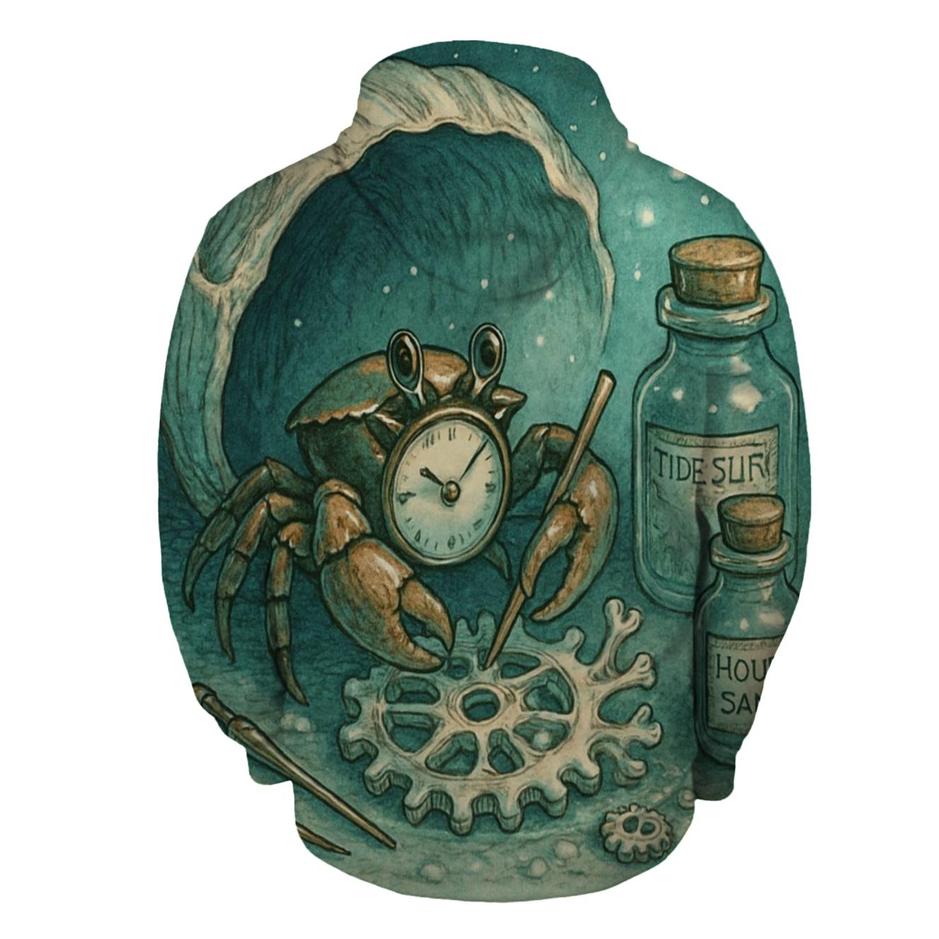 Random Coral Clocksmith designer hoodies