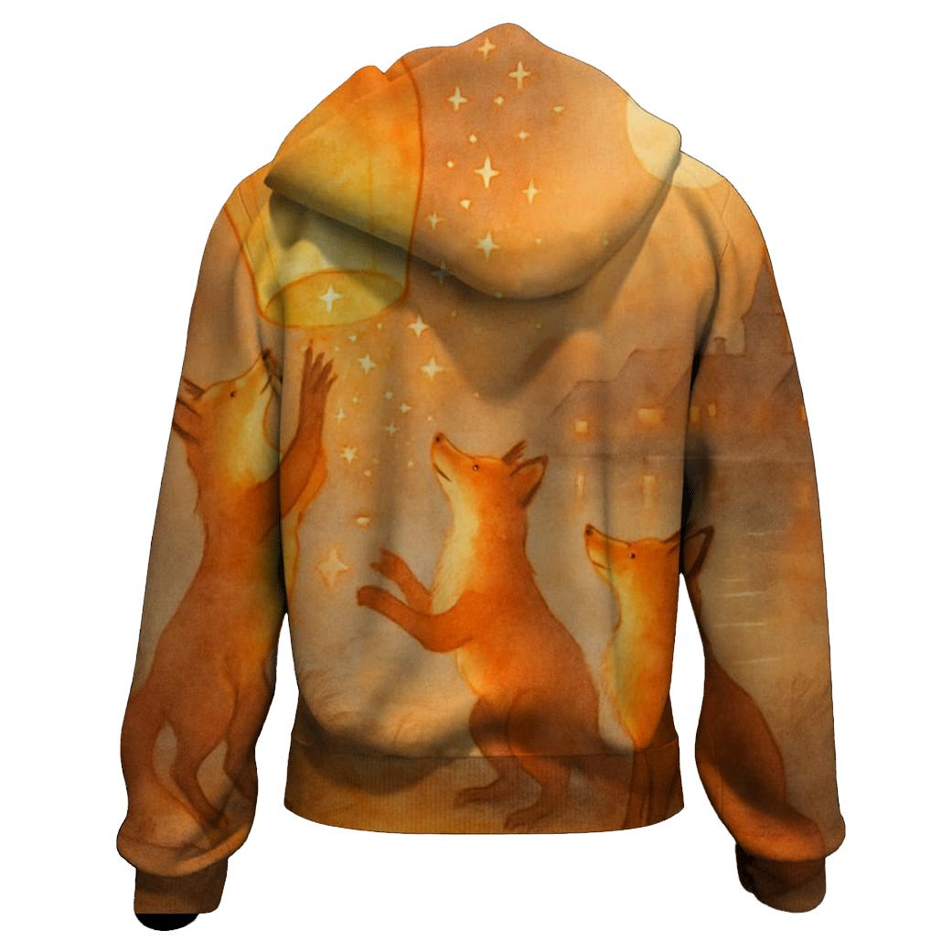 Random Lantern Fox Trio hoodie styles