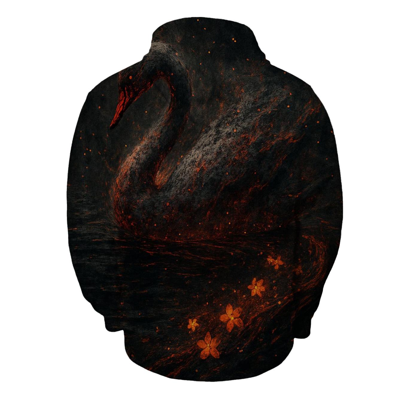 Random Ember Swan custom hoodies