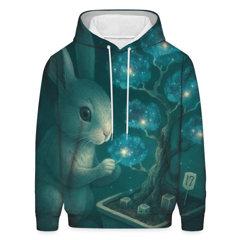 Bonsai Nebula Hare hoodie designs