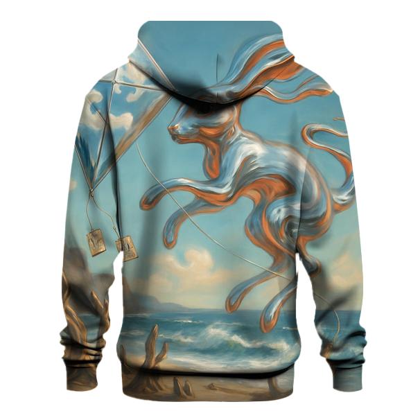 Mercury Kite Hare embroidered hoodies