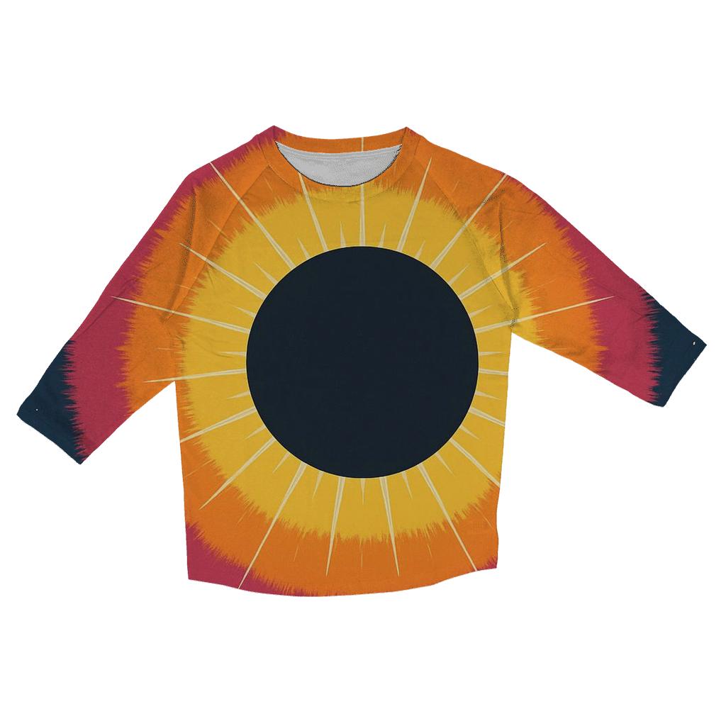 Corona Band Mosaic trendy 3/4 sleeve tops