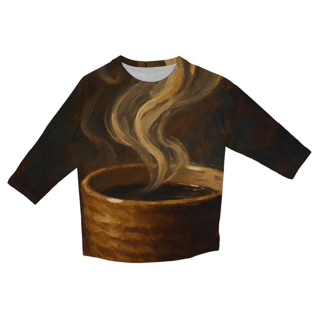 Steam Ripple personalized 3/4 sleeve tees