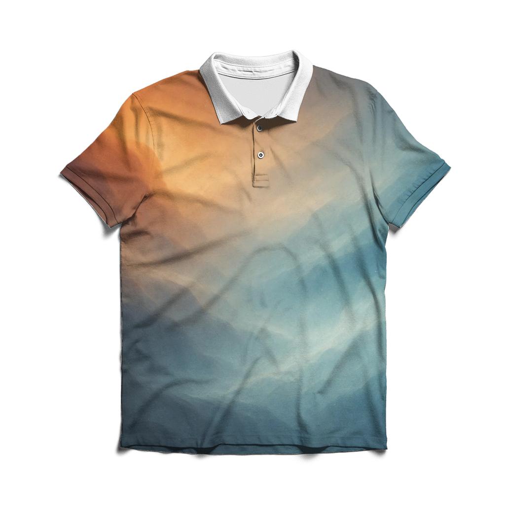 Ember Glacier Passage stylish collar polo tees