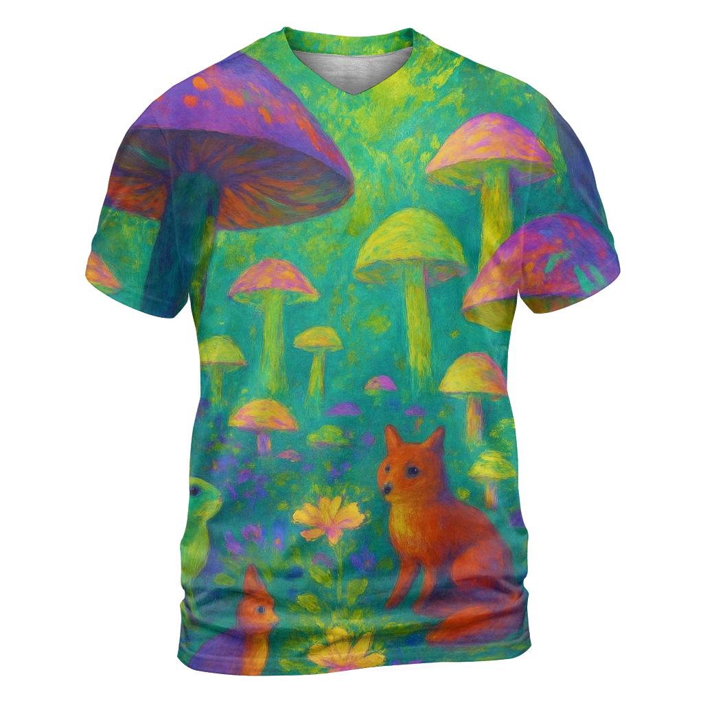 Whimsical Forest Dreamscape personalized full print shirts