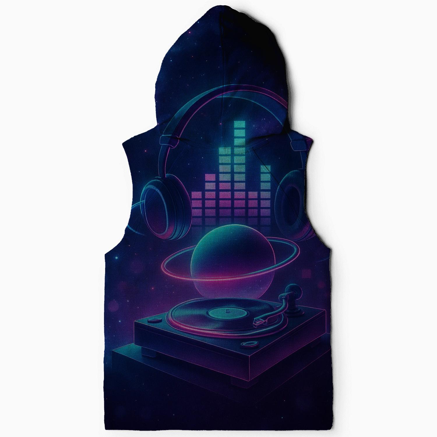 Nebula Stage Spin graphic hoodies