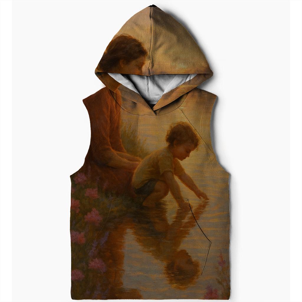 The Hearts Reflection: A Mother’s Love In Every Tear heavyweight hoodies