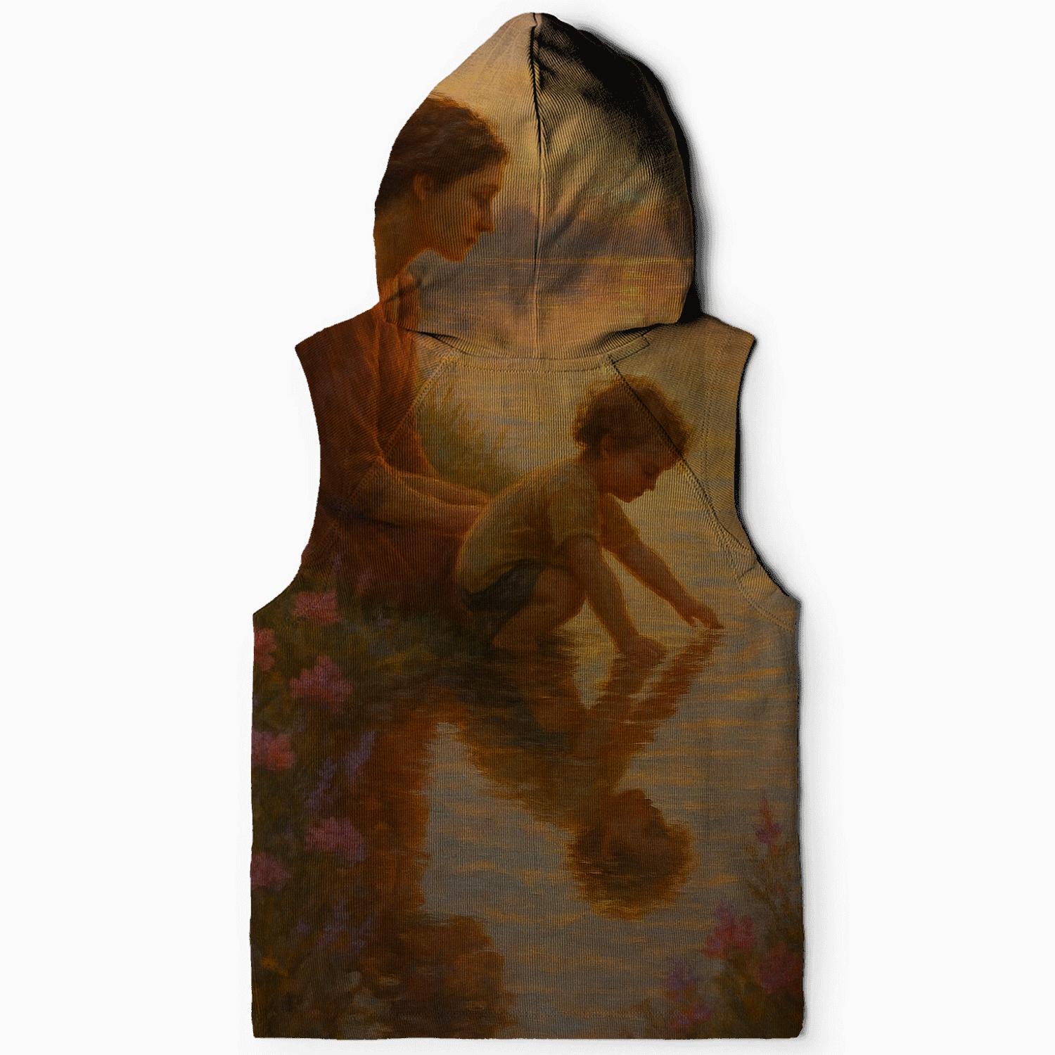 The Hearts Reflection: A Mother’s Love In Every Tear heavyweight hoodies