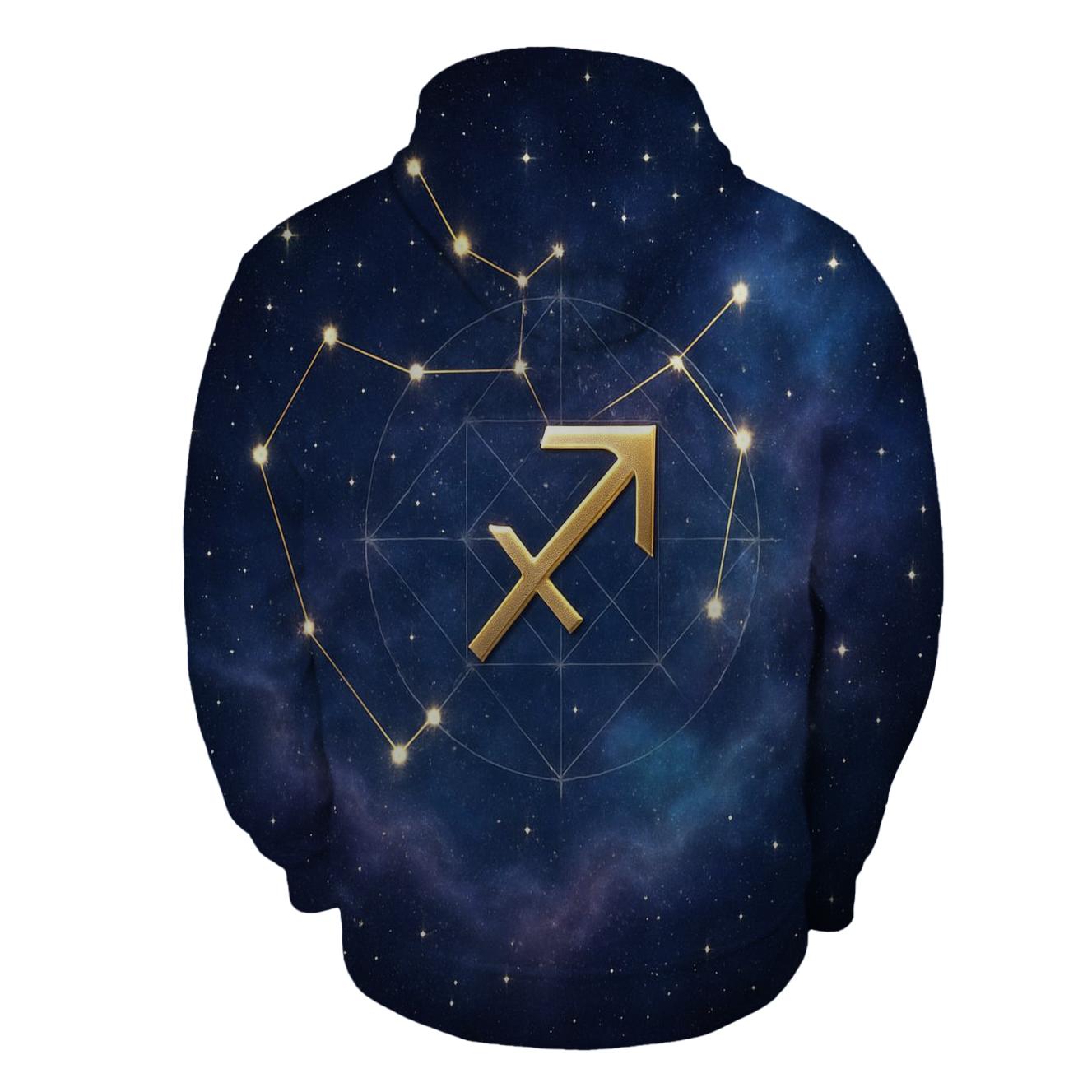 Mystical Sagittarius Celestial Archer custom hoodies