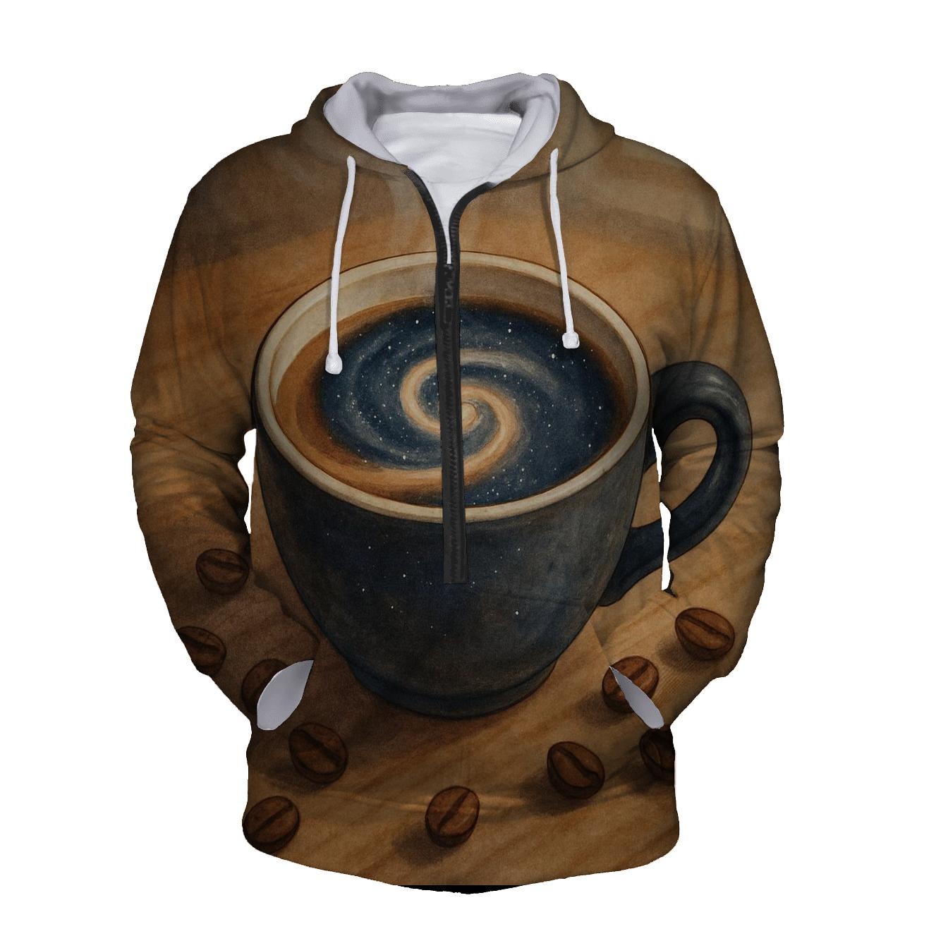 Latte Galaxy Swirl hoodies fashion
