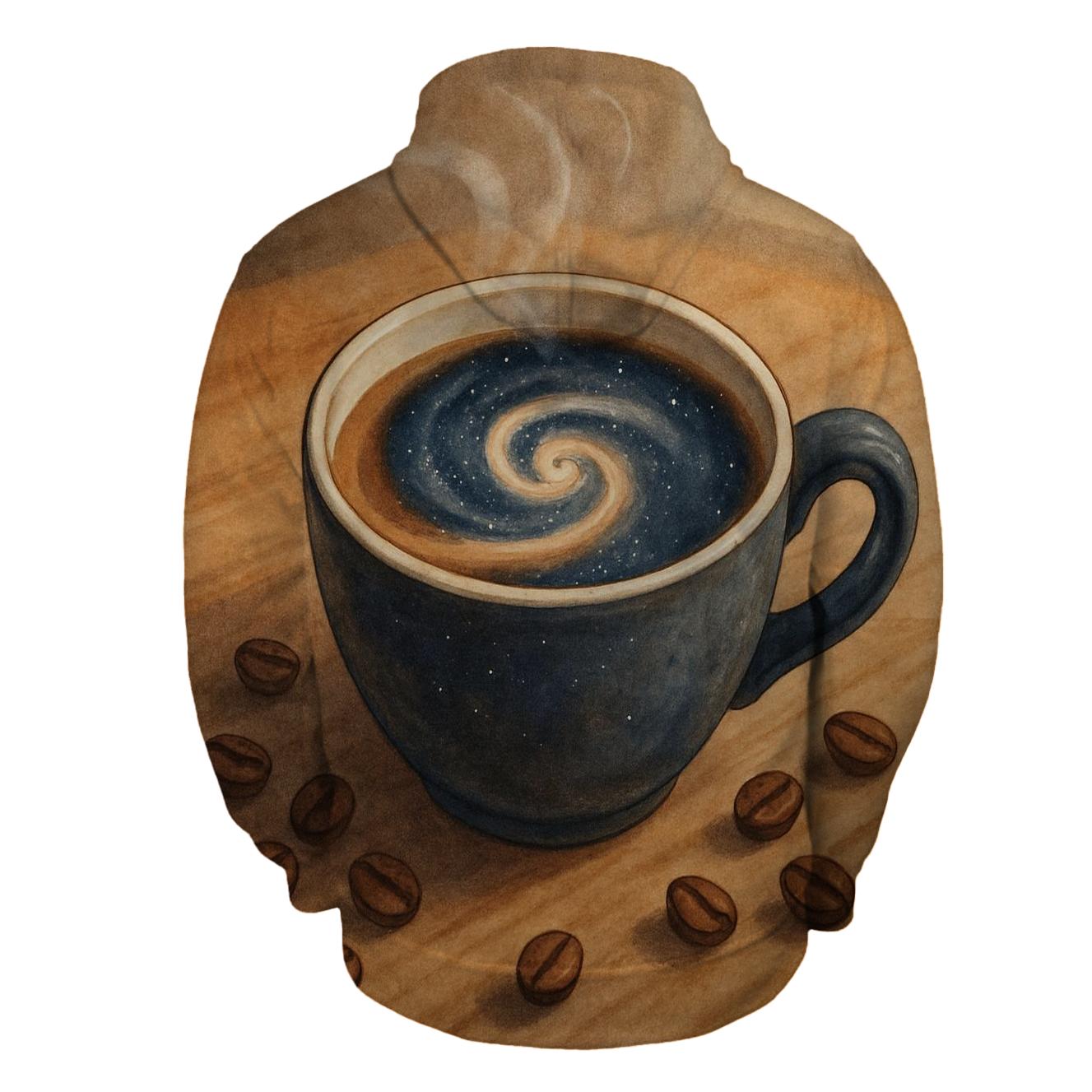 Latte Galaxy Swirl hoodies fashion
