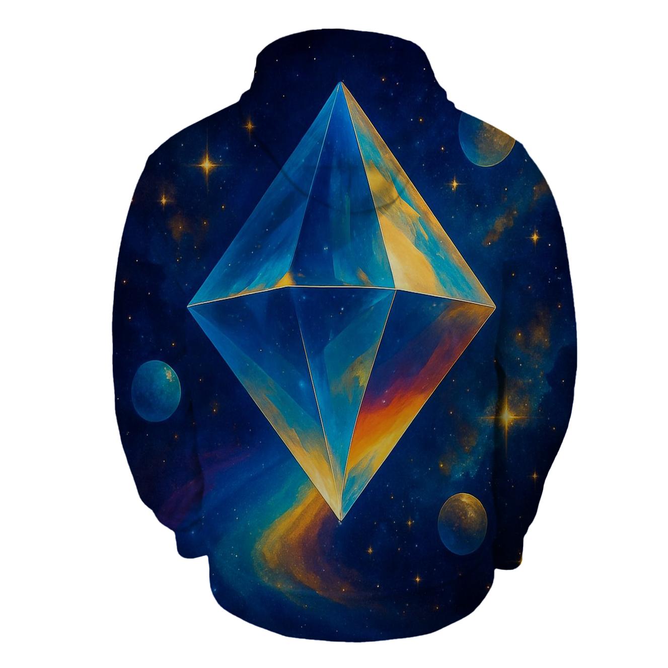 Celestial Geometric Prism hoodie trends