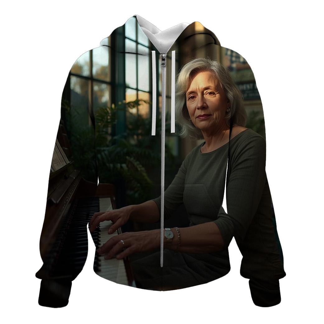 Polly Holliday Backstage Conservatory designer hoodies