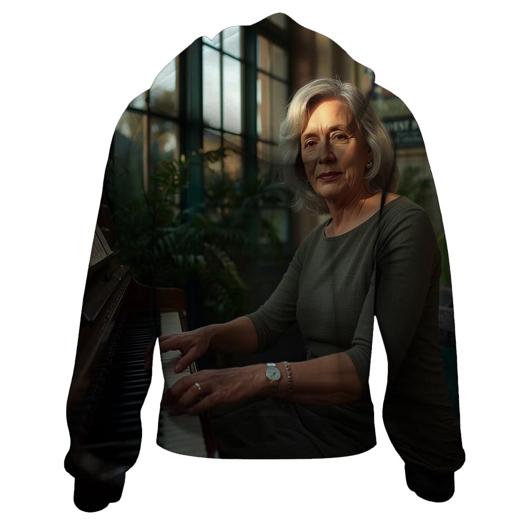 Polly Holliday Backstage Conservatory designer hoodies